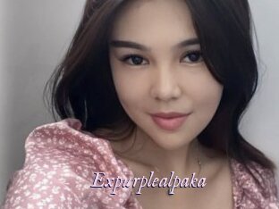 Expurplealpaka